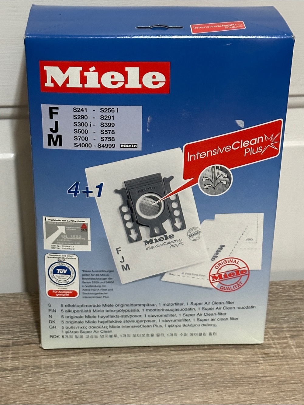 Genuine Miele FJM Vacuum Cleaner 5 Pack Bags w/ Filters Authentic OEM